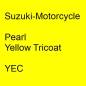 Preview: Suzuki-Motorcycle, Pearl Yellow Tricoat, YEC.